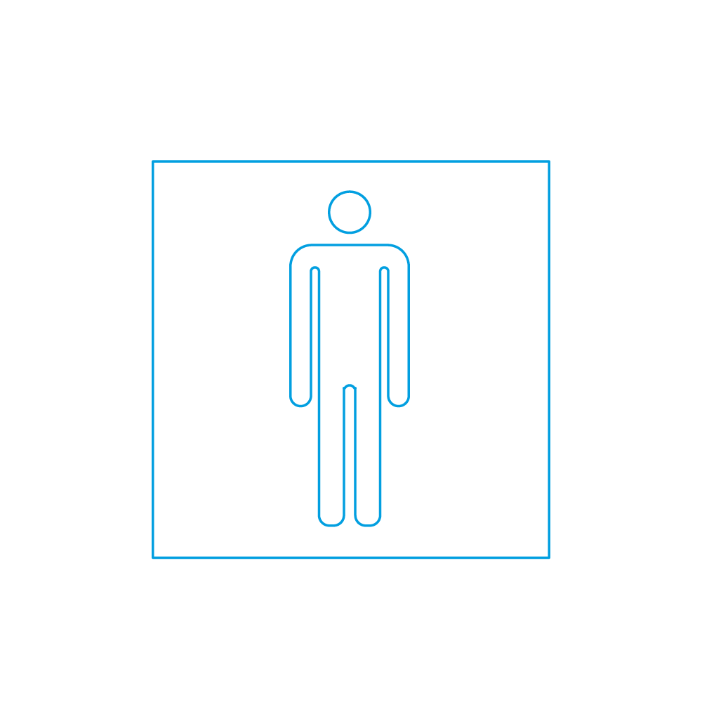 Pictogram toilet